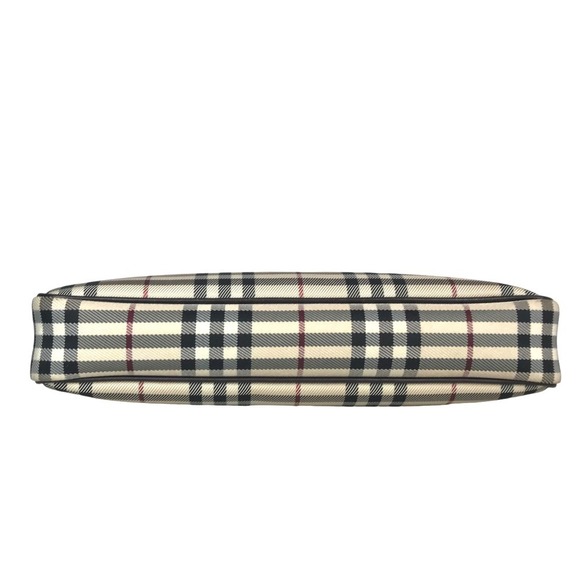 Burberry Nova Check Crossbody Shoulder Bag Canvas Beige Brown - Picture 9 of 16
